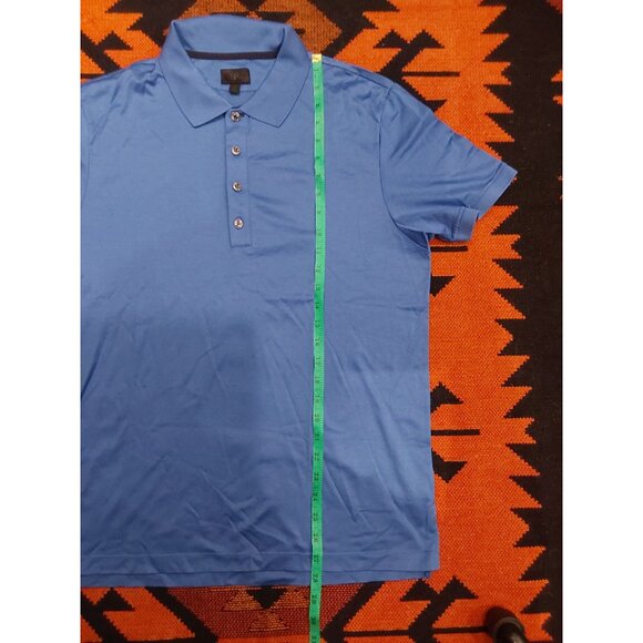 Banana Republic Cerulean Blue Dress Polo. Size Large - Picture 5 of 11